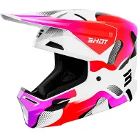 Shot Race Gear Capacete Off-road Furious Zebra
