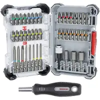 Bosch Conjunto De Pontas Para Chave De Fenda Extra Hard 44+1