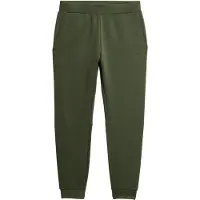 Superdry para homem. M7011308A Calças jogger de perna cónica Tech verdes (S), Casual, Algodão