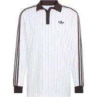 Adidas POMO DE MANGA COMPRIDA COM RISCAS FINAS