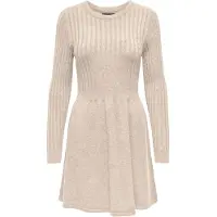 ONLY Vestido de malha 'ONLFia' estuque