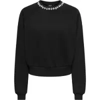 ONLY Sweatshirt 'ONLJETT' preto