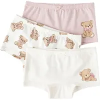 COOL CLUB by SMYK Cueca castanho / rosa / branco