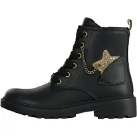 Geox Bota 'J CASEY ' ouro / preto