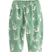 Next Calças verde / branco