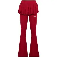 Adidas LEGGINGS SLIM DE MALHA COM FOLHOS