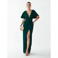 BWLDR Vestido de festa 'Jessi' verde escuro