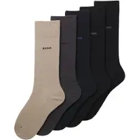 BOSS Meias bege / marinho / cinzento escuro / preto