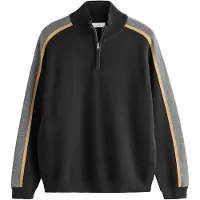 Next Pullover acinzentado / alperce / preto