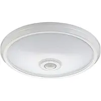 EDM Aplicar Led De Superfície Com Sensor E Luz De Emergência 4000k 16w 1100 Lumens