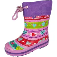 Beck Bota de borracha 'Joy' verde / roxo / cor-de-rosa / vermelho