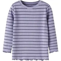 Name it Camisola 'NMFOLENA' marinho / roxo claro