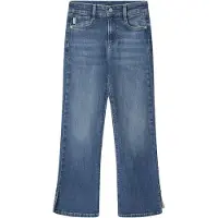 Pepe Jeans para menina. PG20000064FD Jeans slim fit flare Willa azul (14años= 164cm), Casual, Algodão, Denim, moda infantil