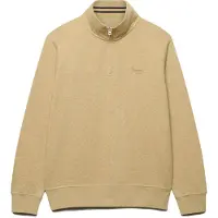 Superdry para homem. M2014700A Moletom com meio zíper Essential Serif Logo Half bege (XL), Casual, Algodão