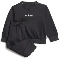 Adidas Fato de treino 'ESSENTIALS' preto / branco