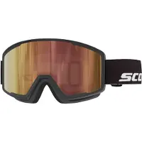 SCOTT - Máscaras ski - Trace Pro Compact Ls Black Amp Ls Cinnamon Chrome S1-3 para Unissexo - Preto