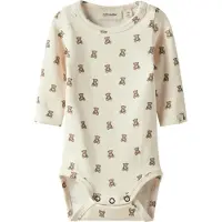 Lil´ Atelier Body De Manga Comprida Gayo Elo Slim Fit