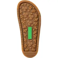 El naturalista unisex. 2600411OM005_024 Sandálias de couro N6004 amarelo (41), Plano, Velcro, Casual