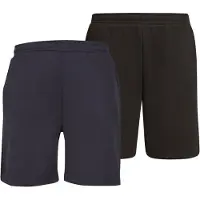 Urban Classics Calças 'Essential' navy / preto