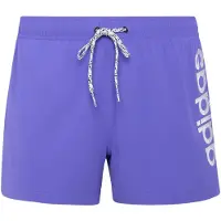 Adidas CALÇÕES DE BANHO DE MALHA ELÁSTICA COM LOGÓTIPO 3 POLEGADAS