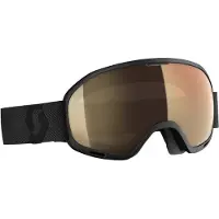 SCOTT - Máscaras ski - Unlimited II OTG Light Sensitive Black Amp LS Cinnamon Chrome S1-3 para Unissexo - Preto