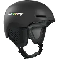SCOTT - Capacetes ski homem - Track Granite Black/Holo Silver para Unissexo - Tamanho M - Preto