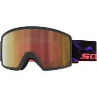 SCOTT - Máscaras ski - Neo Light Sensitive Black/Purple AMP LS Cinnamon Chrome S1-3 para Unissexo - Preto