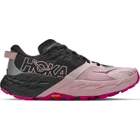 Hoka One One - Sapatilhas trail - Speedgoat 7 W Black/Pink Opal para Mulher - Tamanho 7 US - Rosa