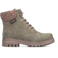 Rieker Botim com fivela azul claro / cinzento claro / verde pastel / vermelho