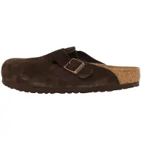 Birkenstock Sapato aberto 'Boston' castanho