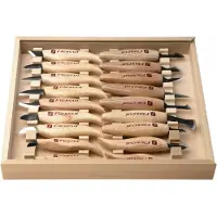 Flexcut Deluxe Knife Set KN250, conjunto de facas de talhar madeira