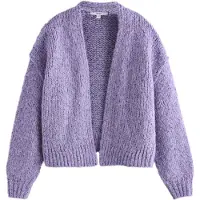 Next Casaco de malha roxo pastel