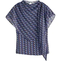 Next Blusa azul / azul noturno / azul claro