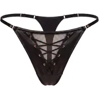 Hunkemoller Tanga preto