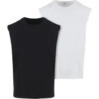 Urban Classics Camisa preto / branco