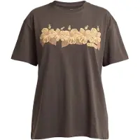 Billabong Camisa 'Hello Sundown' ecru / castanho / preto
