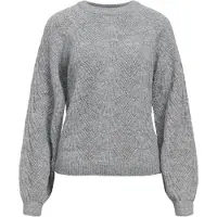 Object Pullover 'Flora' cinzento