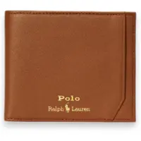 Ralph Lauren para homem. 405963228002 Carteira de couro macio castanho (OSFA), Marrom, Casual, Clássico, Pele