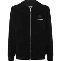 Plein sport Casaco em moletão preto