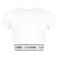 Plein sport Camisa preto / branco