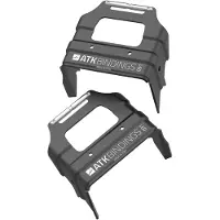 ATK - Fixações ski travessia - Couteaux para Unissexo - Tamanho 75 mm - Preto
