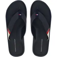 Tommy Hilfiger Chinelos de dedo navy / vermelho / branco