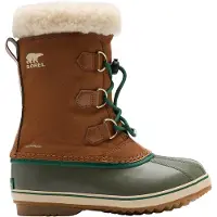 Sorel - Pós ski - Little Kids Yoot Pac Nylon WP Velvet Tan Stone Green para criança - Nylon - Tamanho criança 30 - Castanho