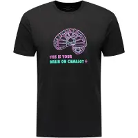 Black Diamond Camiseta De Manga Curta Brain On Camelot