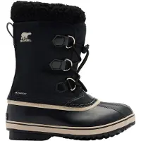 Sorel - Pós ski - Little Kids Yoot Pac Nylon WP Black Black para criança - Nylon - Tamanho criança 30 - Preto