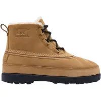 Sorel - Pós ski - Ambler Fireside Chukka WP Caribou Buff Black para Homem - Tamanho 9,5 US - Castanho