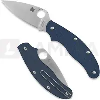 Spyderco Navalha UK Penknife Cobal Blue G10 CPM SPY27