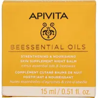 Apivita Beessential Oils Bálsamo Noturno Fortificante & Nutritivo 15ml