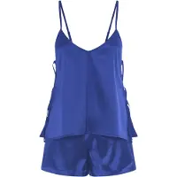 LASCANA Calções de pijama azul