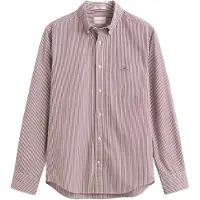 Gant Camisa borgonha / branco